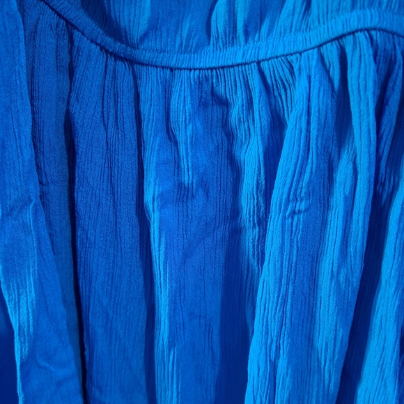 Blue Lace Designer Kurta - Picture 5 of 5